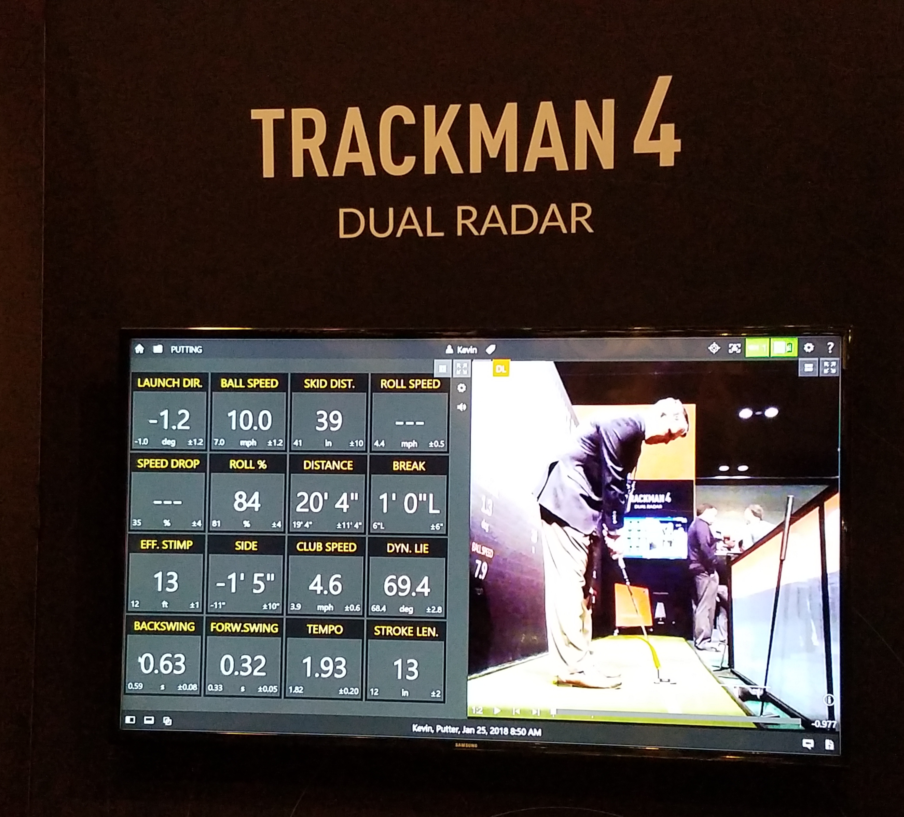 TrackMan Performance Putting