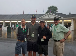 Soggy Masters Friday Morning