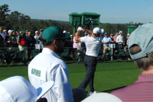 Kaymer Practice Round