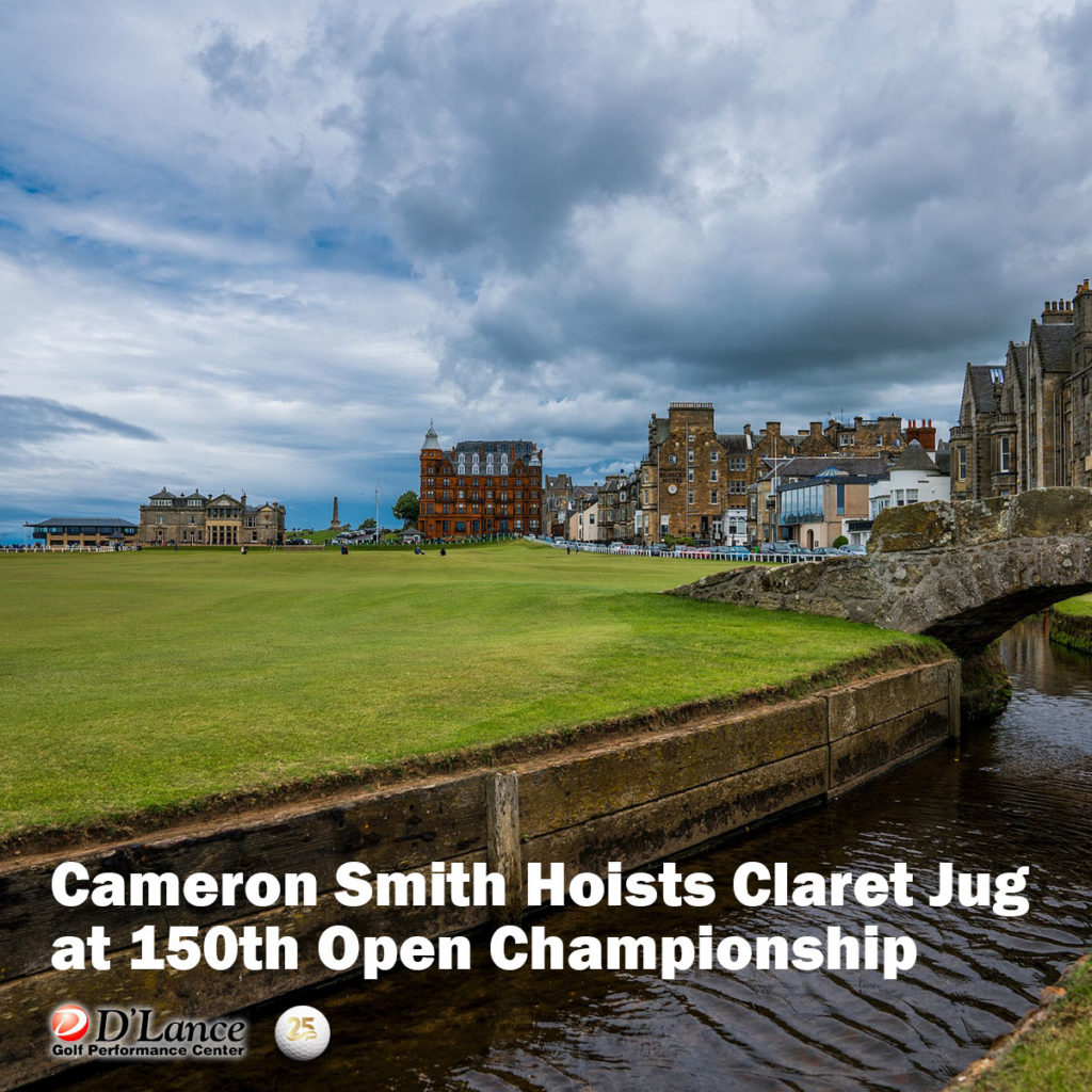 150th Open Championship Winner Cameron Smith | D'Lance Golf  