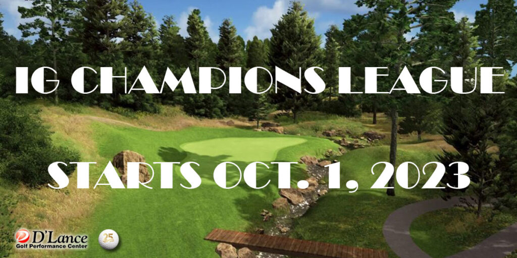 IG Champions Indoor Golf League Fall 2023 | D'Lance Golf