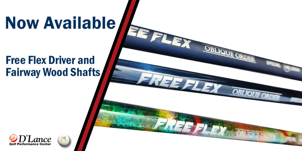 Free Flex Woods Shafts | D'Lance Golf